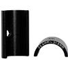 Wdfnexalai Distanziatore adattatore manubrio per manubrio da 25,4 a 31,8 mm - 1 paio nero