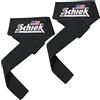 Schiek Sports - Cinghie in Pelle per Sollevamento Pesi, Modello 1000LLS, Colore: Nero