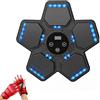 LIUHD Music Boxing Machine Allenatore di Boxe Intelligente Montato a Parete con Guanti per Adulti LED Bersaglio di Allenamento di Boxe Giochi di Pugilato per Casa, Palestra,B