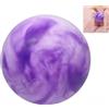 blloocod Palla da Ginnastica Ritmica 18cm (7.09 inch) in PVC Resistente per Danza, Esercizi e Gare - Gonfiabile e Portatile- Rosa Viola
