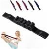 Generico 2026 Nuova fascia di resistenza fitness, Fasce di resistenza fitness per l'allenamento del glute Strap stretch multi-loop regolabile a 8 segmenti,per Pilates di danza fisica,Stretching e Yoga