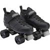 Chicago Skates CHICAGO Speed 5 Quad, Derby, pattino da pista da uomo, nero, 5