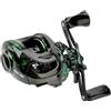 YKLP Mulinello da pesca Baitcasting,Sistema frenante magnetico per la pesca in acqua salata e acqua dolce, Mulinelli Baitcaster con cuscinetti a sfera in acciaio inox 18+1BB, disponibile in 7.1: 1