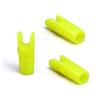 PHILOCS 60 pz Freccia Pin Cocche Taglia L e S per ID 3,2 mm ID 4,2 mm ID 6,2 mm Albero, Plastica Freccia Tails, Sostituzione Cocca, DIY Tiro con L'Arco Accessorio per Frecce (L Black)