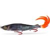 FISHN® Switch, 41gr, 16.5 / 18cm, con Parte Posteriore Intercambiabile, Azione di Nuoto Estremo, Esca per la Pesca del luccio, softbait, swimbait, lucioperca, Pesce Gatto (Purple Rain)