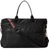 North Sails Tote Bag Donna in Poliestere Lucido con Doppia Zip