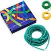 tetotak 10 m/10,3 m professionale fionda tubo banda potente lattice sostituzione 1636/1745/1842/2040 resistenza alla trazione catapulta elastica, blu, verde, giallo, per caccia (modello 2040, giallo)