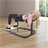 GIDRLL Panca Hip Thrust per allenamento dei muscoli del gluteo, pieghevole, panca fitness ad alta resistenza con 2 livelli di resistenza, cuscino ad alta densità e piastra antiscivolo, portata fino a 150 kg