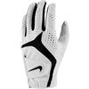 Nike Dura Feel X - Guanti da golf per mano sinistra, colore bianco, taglia M, confezione da 2