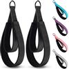 HASSLICKIT 2PCS Pilates Strap, Pilates Double Loop Strap, Comfortable Enhanced Thickness, Fitness D-Ring Double Loop Strap, Pilates Equipment D-Ring Strap, Home Gym Yoga Workout Accessories