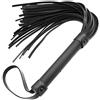 Chenyesun Frusta di Cavallo Fruste per Sport All'Aperto,Frustino Unisex Equitazione Frusta in Pelle Giocattoli per Adulti,Frusta Antiscivolo per Performance da palco