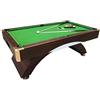 Simba TAVOLO DA BILIARDO CARAMBOLA Misura 220 x 110 cm - SNOOKER VERDE 8 ft Leonida 8 piedi - Accessori Carambola