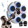 Starnearby Music Boxing Machine Adulti, Macchina da Boxe Musicale con 9 Livelli di Velocità e 9 Modalità di Regolazione, Bluetooth Pungiball Elettrico, Boxing Machine per Bambini e Adulti (Nero)