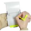 Generic Lavagna per immersioni subacquee, in ardesia da polso, con penne, 3 pannelli, strumenti di comunicazione, accessorio per comunicazione subacquea