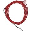 BEALIFE Lenza Tenkara Intrecciata, Lenza da Pesca a Mosca, Tippet, Attrezzatura da Pesca per Appassionati di torrenti e trote, Accessori Intrecciati Tenkara arrotolati, Rosso, 9 Piedi 2.7 m