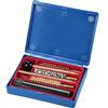 NOGA Kit di pulizia universale per pistole Cal .38 357 9MM con custodia in plastica resistente