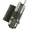 Peminkoo Tasca Laterale per Radio Tattica R Series Style Borsa per walkie Talkie a sgancio rapido Sistema Ve1cro per Gilet da Caccia Airsoft Chest Rig Gear