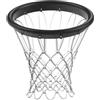 Generic Rete da basket per esterni, resistente alle intemperie, attrezzatura da basket universale | Rete di ricambio per canestro da basket, rete per campi sportivi, rete durevole per giochi all'aperto,