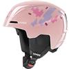 uvex viti, casco da sci Unisex bambino, pink puzzle, 51-55 cm