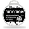 Major Fish 100% fluorocarbonio, filo da 30 metri, 0,30 mm 4,5 kg