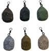 Generico PM Fishing Piombi da Pesca Carpfishing Cubo Pear Square con Girella 55-70-85-105-120-140-175-200-225-250 gr Piombo Carp Carpa Pesca a Fondo Lago Fiume Grippa Fox (120gr 6pz)