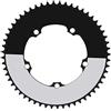 HKYBCF Corona Bici Bicicletta Pieghevole Chainring 56T 130mm BCD Singola Piastra Disco a Catena in Lega di Alluminio in Lega di Alluminio con Cravatta Rotonda Anello Anello Anello Bike Corona 559