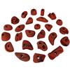 ALPIDEX 25 Prese per l'Arrampicata | Blocchi Arrampicata | Prese di Dimensioni M, S | Punti d'Appoggio | Set Arrampicata | Resistente alle Intemperie - Colore:colorato