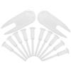 SUPVOX Kit 12 Componenti Spina di Ricambio per Palla da Yoga in ABS, Tappo Gonfiabile Robusto e Facile da Conservare, Set Leggero Strumento per Rimuovere Tappi per Attrezzatura Fitness