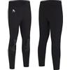 ziyimaoyi Muta Pantaloni 2mm Termici a Vita Alta Lunghi In Neoprene Diving per Uomini Donne (S, Donne-Blu)