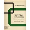 Curci Secondo Concerto op. 30 per violino e orchestra. Riduzione violino e pianoforte