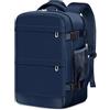 KIRFEIHT Zaino da Viaggio 40x30x20 24L per Ryanair - Bagaglio a Mano Aereo Piccolo Zaini Universali Piccola Borsa da Viaggio da Cabina, Zaini da Scuola e da Lavoro - Azul