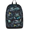 Seven Zaino Scuola The Double Pro XXL, Grigio, 34L, Doppio Scomparto, Cuffie wireless incluse, Tasca porta pc, Tasca laterale portaborraccia, Tasca frontale, Scuola media e superiore, Bambini, Ragazzi