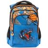 Go Pop - Zaino Modello Slam Dunk, 3 Scomparti,Tasche Interne E Laterali Porta Borraccia, Schienale E Spallacci Imbottiti, Con Fascia Personalizzata E Pop Up, Lt 24, Dim 32x44x19, Scuola Elementare