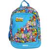 Tinta Unita Zaino scuola Dream Stumble Guys Cross Capacità 28 litri misure 39x23x44 (Azzurro)