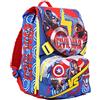 Seven Zaino Captain America Civil War - Sdoppiabile, 28 litri, Poliestere, Multicolore