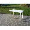 Mefra TAVOLO IN RESINA CM. 120X70 BIANCO