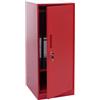 Mendler Armadietto HWC-P63, con Serratura, Armadio Ufficio faldoni Documenti, con Appendiabiti, 90x38x45cm, Acciaio - Rosso