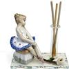 DLM Bomboniere DLM33207 (Kit 6 Pezzi) Profumatore in Vetro e Porcellana Ballerina Dance Musica in Porcellana Battesimo Comunione Diffusore Profumo Ambienti bomboniera