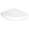 MECSAL CASALINGHI Mensola da parete muro angolare pensile scaffale triangolare sistema reggimensola a scomparsa in legno vari colori 24 * 24 * 4 cm (BIANCO)
