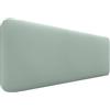DHOME Testata Imbottita Liscia Arrotondata in Similpelle per Parete Acustica Testate Fonoassorbenti Testiera Letto Camera da Letto (Verde Acqua, 140cm)
