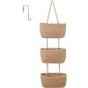 IGTOPS Organizzatore di Porte, appendere daPortaoggetti a 3 Livelli, Organizer a Ripiani Appesi, Organizzatore per Pannolini per Armadio, Cameretta, Bagno