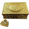 Generic Vintage Music Box - Meccanico Automaton Singing Bird - Vintage Music Box - Per Soggiorno Locks Shelf Lockers Bookshelves Holiday Display