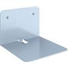 Vicco Libreria da parete Ghost, Grigio, 12.5 x 9 cm Set di 4, montabile per conservare e presentare decorazioni