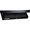 Generico Mensola con Cassetto Segreto 1 ripiano moderno con scomparto nascosto, mobile segreto(Black)