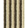 Arsvita - Tenda in ratina, 80 x 220 cm, protezione perfetta dagli insetti e dagli sguardi indiscreti per la porta del balcone e della terrazza, colore: beige/marrone