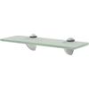WEMYUFURN Mensola sospesa in vetro, 30 x 10 cm, 8 mm, da parete, per soggiorno, camera da letto e ufficio
