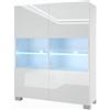 B BELINI GROUP BELINI cassettiera credenza Set 1 con LED, bianco