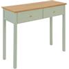 ATMOSPHERA CREATEUR D'INTERIEUR Atmosphera - Consolle mohea 2 cassetti Verde celadon L.100 cm