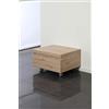 Feridras 801016 Cassettiera su Ruote, 1 Cassetto, Rovere di Bordeaux, 48x59x29.6 cm