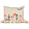 Bergila Cuscino con trucioli di Legno Pino cembro BIO, 24x31 cm - 100% Naturale di Materia Prima Biologica